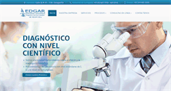 Desktop Screenshot of laboratorioclinicoedgargaviria.com